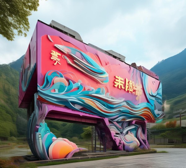 绩溪,户外广告设计的创新与实践