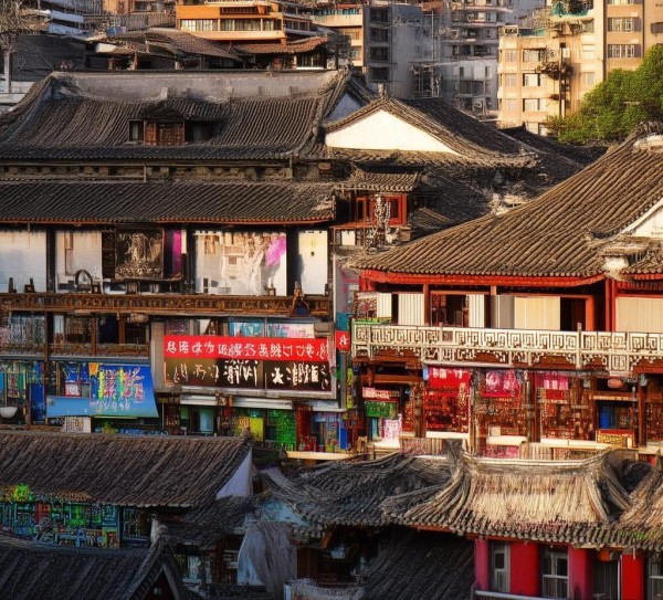 韩城,城市与广告的和谐共生
