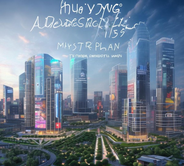 华永广告城规划图,城市未来发展的新引擎