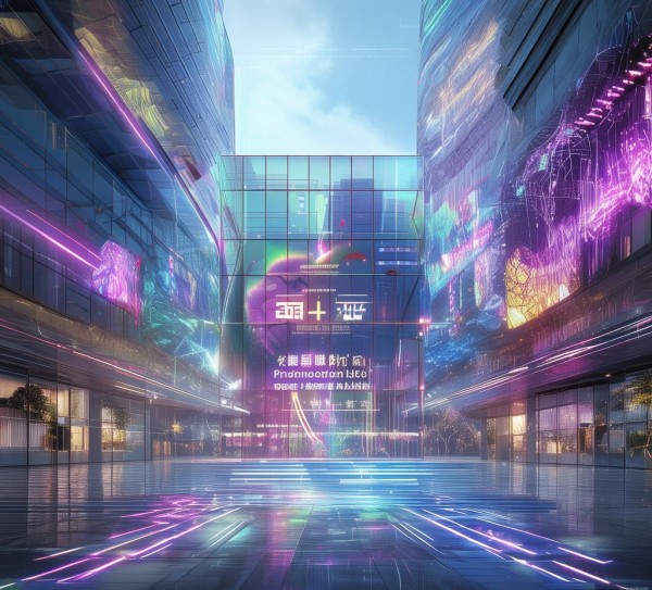 杭州宣传广告设计，case in the city of glass
