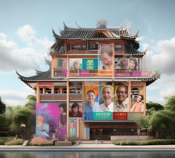 嘉兴社区广告设计图,传递社区精神与创新