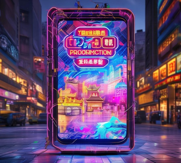 菏泽创意广告,选择 Your 专属宣传屏幕