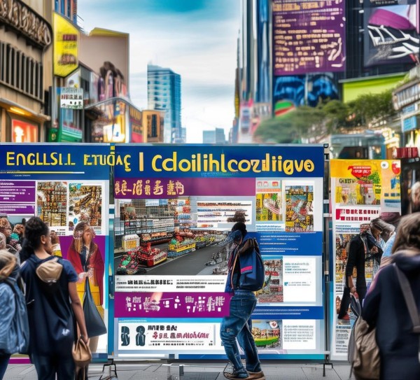 英语广告宣传中的语文案例研究