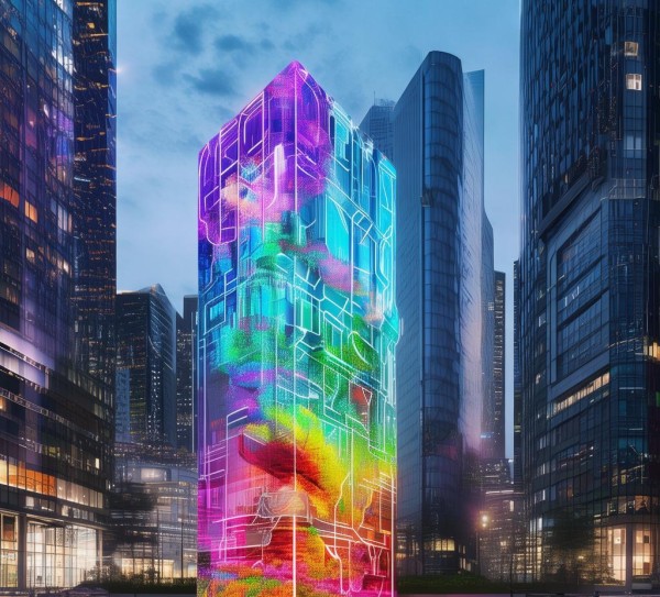 城市规划户外广告设计图——现代城市中的视觉奇迹