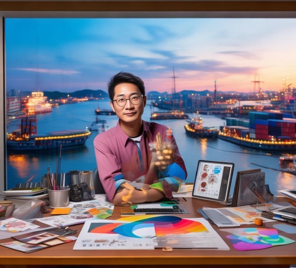 舟山广告设计者，港口城市的视觉与活力