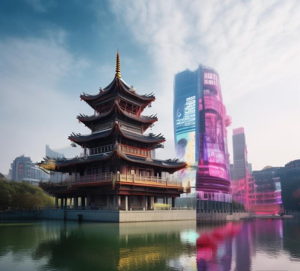 湖南广场地标广告牌发展史