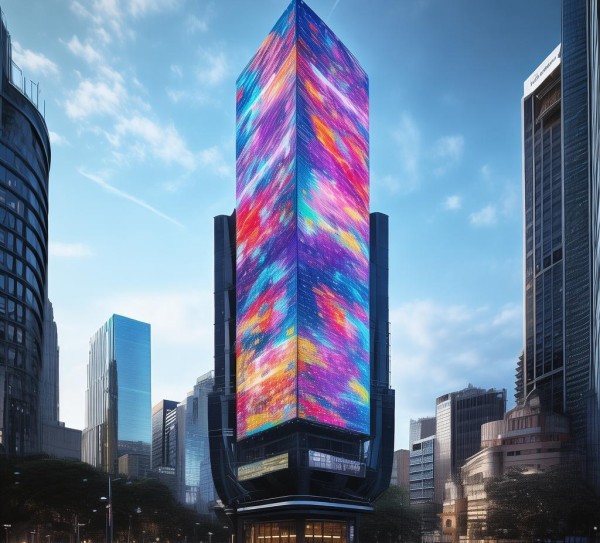 城市落地广告牌，打造数字化时代城市的视觉中枢