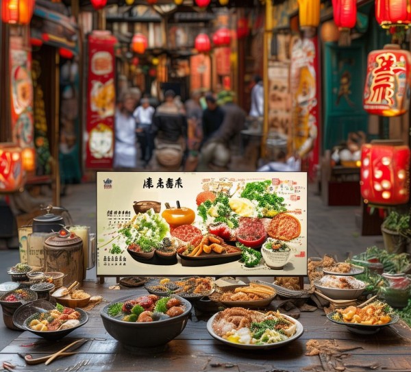 西安美食宣传广告公司,西安美食创意广告的巅峰之作