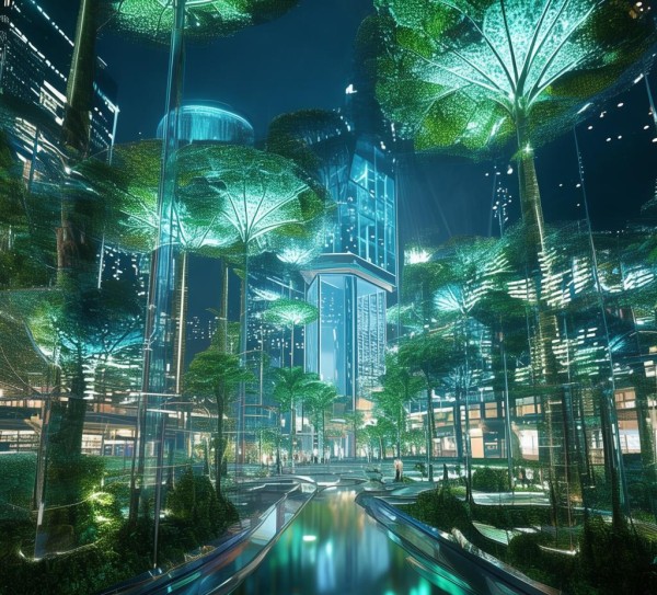 科技森林，城市新地标，景区广告宣传规划