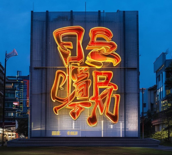 承德发光广告字,文化与现代融合的典范
