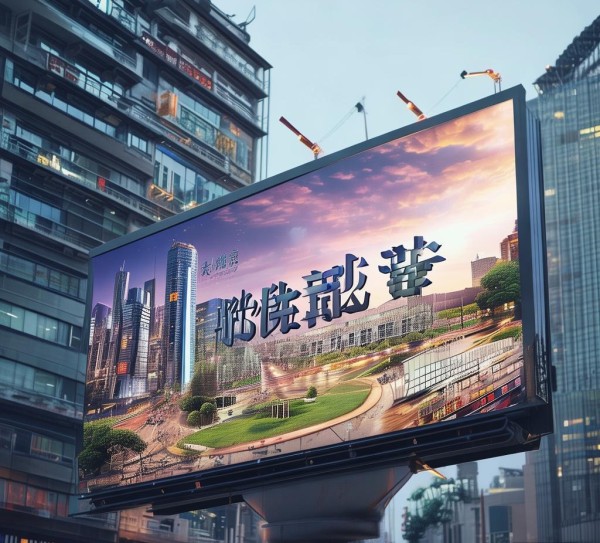 广告牌助力福建城市新力量，引领发展