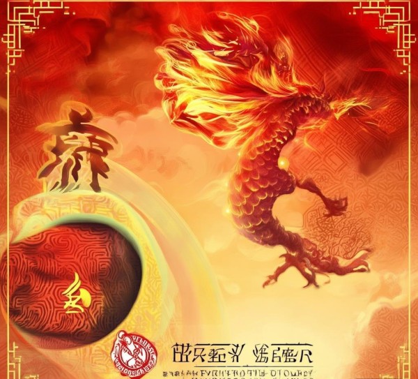 龙年,势如杯—龙年广告公司宣传海报设计