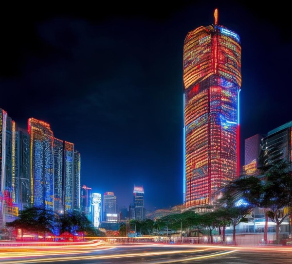 长沙广告灯光设计规划,打造城市地标与文化记忆的视觉盛宴