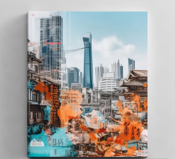 天津广告公司宣传册图片，艺术与现代的碰撞