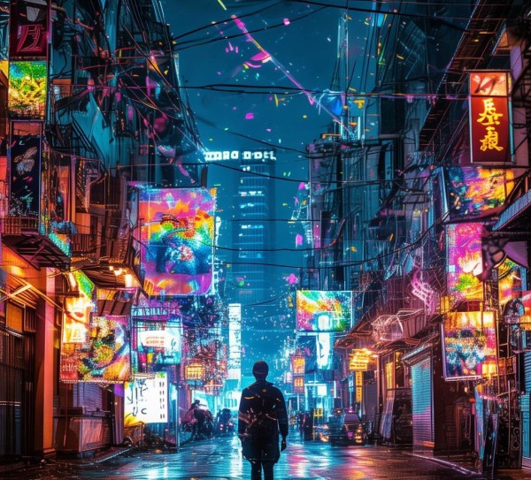 上海广告灯光，设计师的灵感之旅