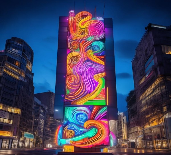 Innovative霓虹灯 Art and Cutting-Edge Design from an Ad agency