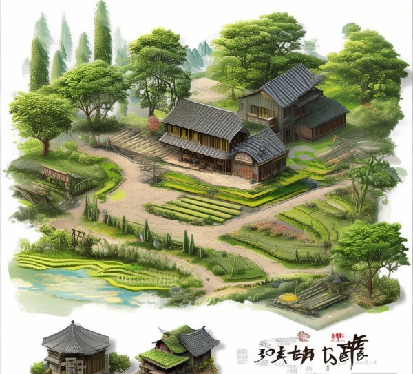 农家乐广告设计规划图，打造品牌文化的核心要素