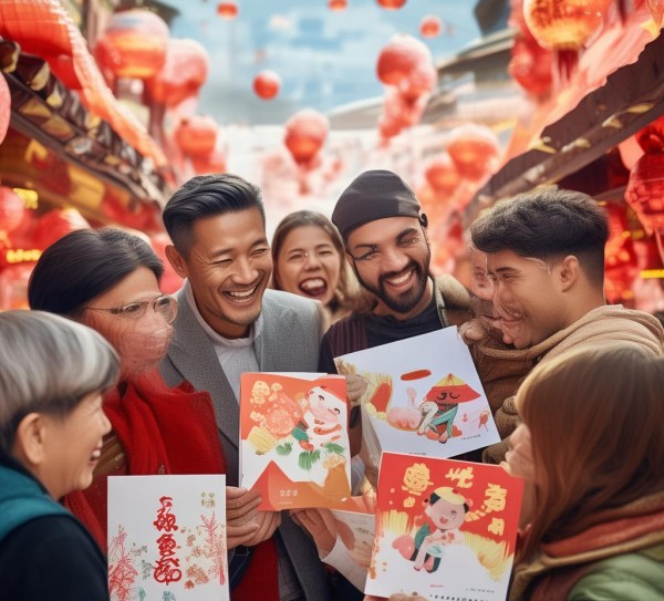 拜年广告公司宣传语，传递祝福，传递爱
