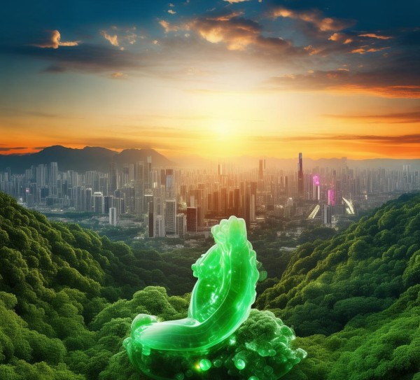 翡翠广告宣传案例，从自然景观到经济价值的多重启示