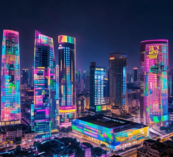 长沙广告灯光设计规划，城市视觉未来之都