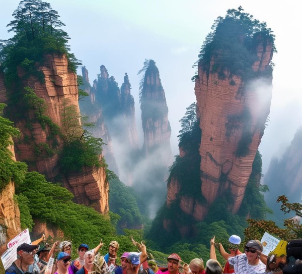 张家界旅游宣传案例，让世界了解中国大好河山