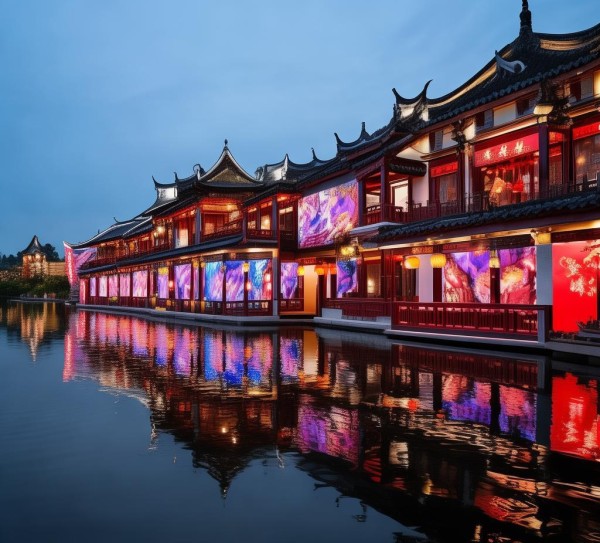 西湖区广告设计创新实践,从传统文化到现代时尚,展现自然风光与现代美学的完美融合。