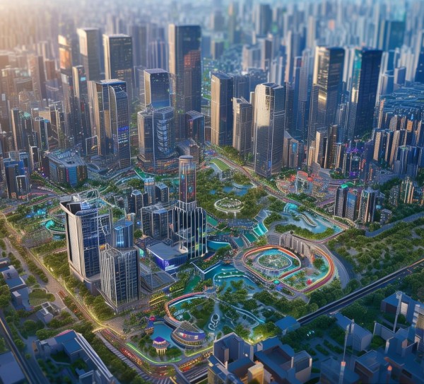 松江区广告设计规划图，未来城市视觉语言