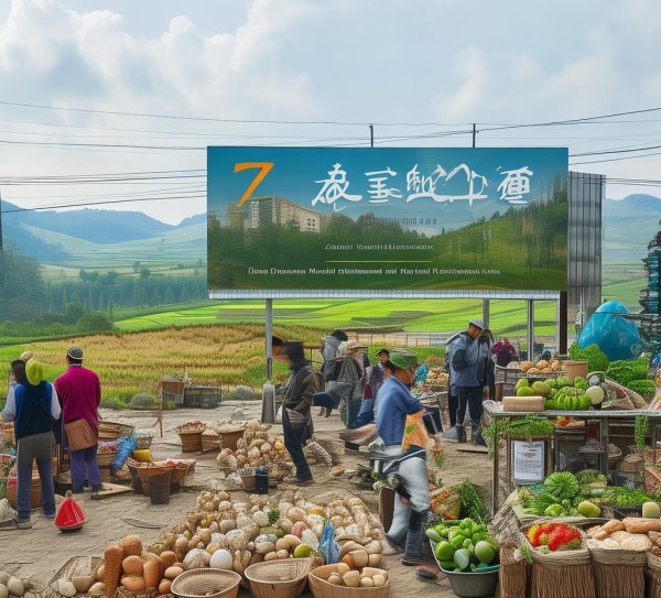 章丘区宣传广告，助力乡村振兴的生动案例