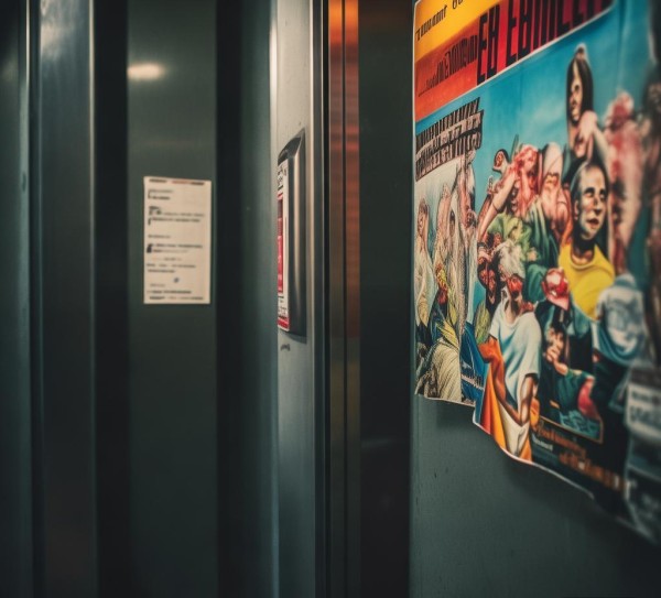 非法广告宣传与电梯安全问题，Case Study Invalid Advertising in Elevators