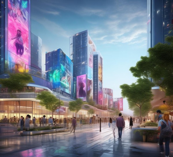 城市设计与广告规划,一个融合的未来城市
