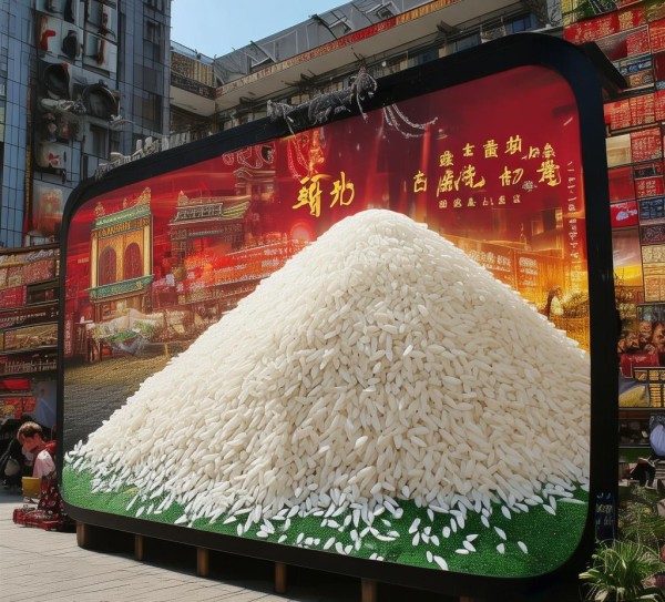 经典与创新并存，大米宣传广告案例，经典与创新并存
