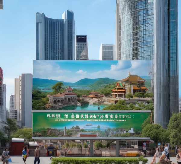 新野县，宣传广告平台助力城市品牌建设