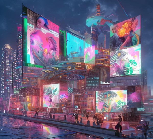 创意广告场景设计图，从构图到布局的视觉盛宴