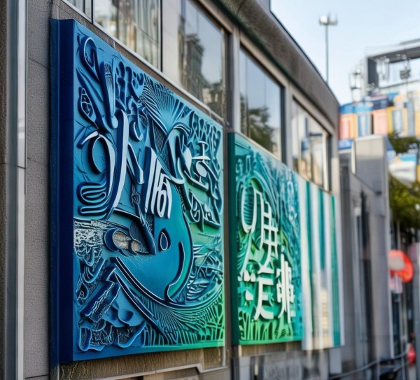 视觉品牌，浮雕广告中的专业与创意