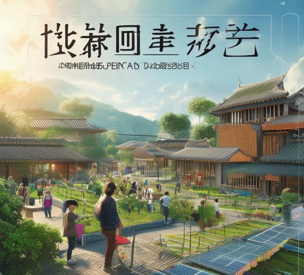 新农村规划广告设计方案，创意与行动的结合