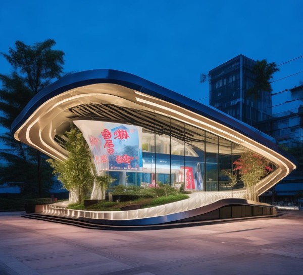 未来活力，江西广告展台规划馆设计