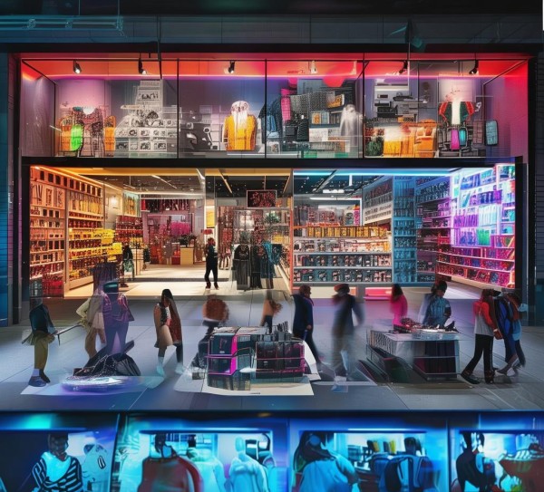 广告店案例宣传图片，品牌影响力的核心工具