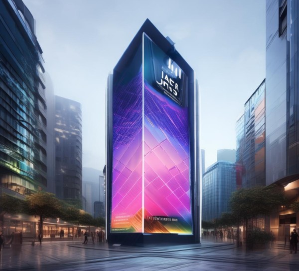设计现代城市视觉地标广告牌方案