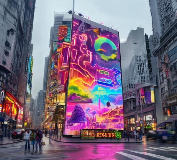 街景·广告，创意与视觉冲击力的完美融合