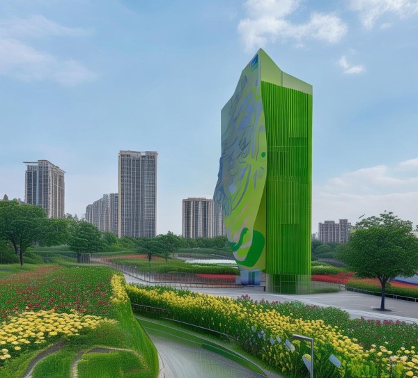 江苏公园地标广告牌规划，打造城市活力的绿色地标
