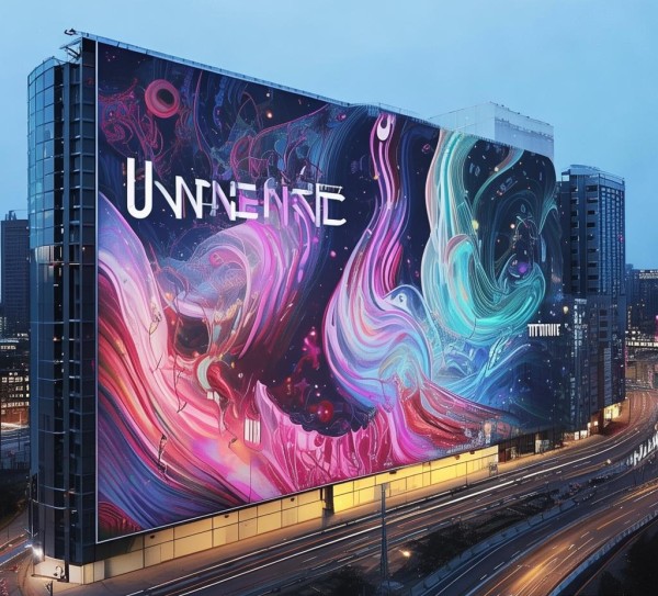 户外广告，undefined territory 面对未知的未来