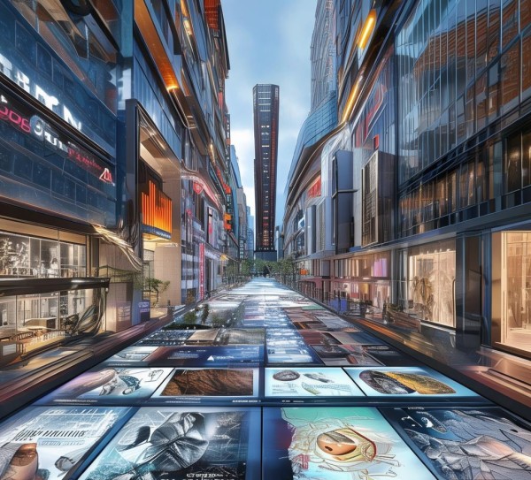 建材城广告规划图纸大全，品牌建设的助力