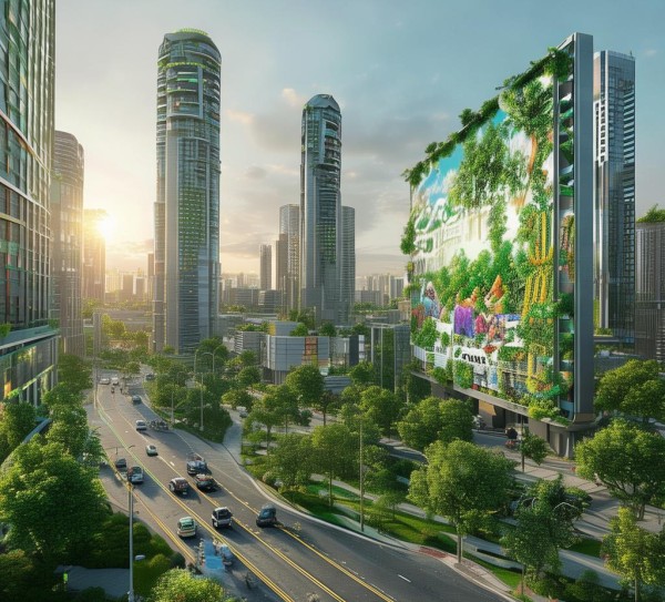 绿色城市新引擎,无烟草广告县城的可持续发展策略