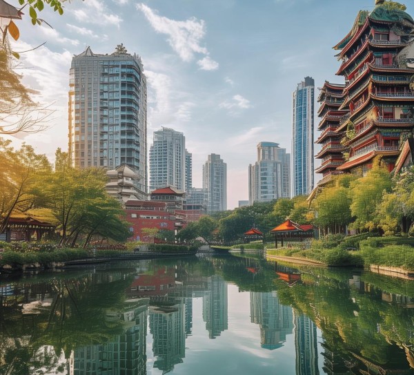 嘉兴作为生态之都，广告规划与文化传承完美融合，展现了其独特的城市魅力。