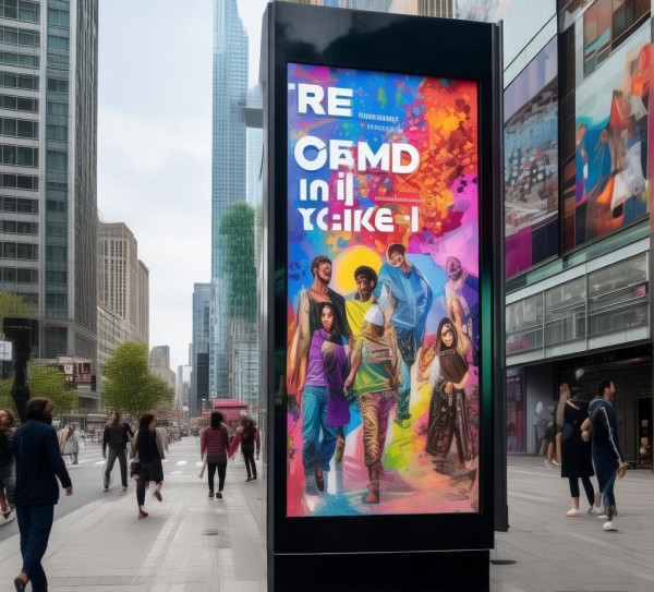 户外广告,连接生活与商业的数字化桥梁