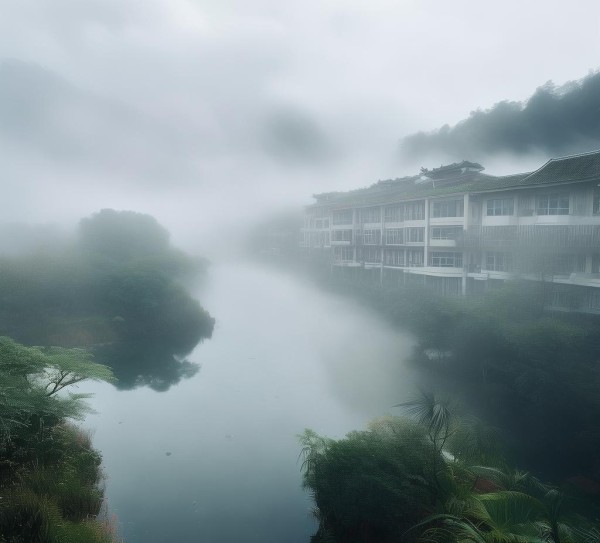 丽水云雾与诗意栖居，酒店广告的诗意表达