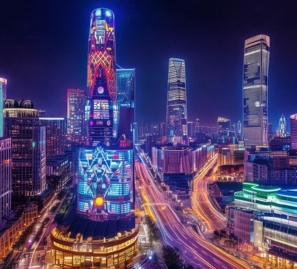 北京广告灯光设计规划——创意与实践