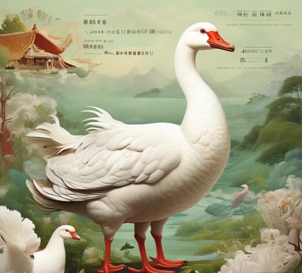 大白鹅,传递文化与价值的图文广告案例解析
