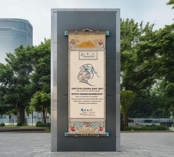 邛崃市户外广告设置规划,传承文明,助力城市新形象