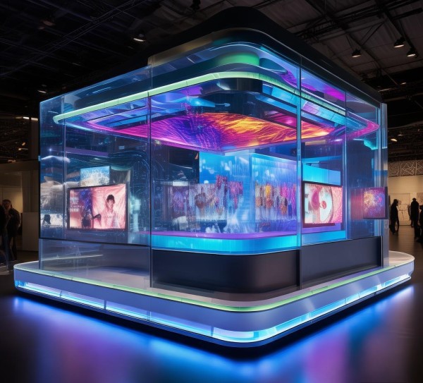智慧广告展台,Enhanced Digital Display Solutions